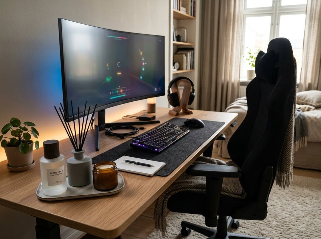Guide til duft og stil ved gaming setupet